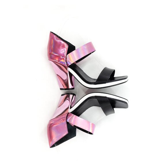 ⭐️ HOST PICK ⭐️ NEW MISSONI Iridescent Pink Faceted Heel Sandals €688 - Picture 8 of 13